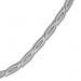 Silberdream SilberDream Collier Kette Blütenblatt 925 Silber 45cm Halskette Damen SDK428 Große Rabatte