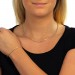 Silberdream SilberDream Collier Kette gedreht rose vergoldet 925 Silber Damen 45cm SDK21645E Super Sparpreis