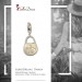 Silberdream SilberDream 925 Charm Tasche weiß Armband Anhänger FC3030W 2025
