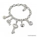 Silberdream SilberDream 925 Charm Perle Tropfen weiß Armband Anhänger FC237W Schlussverkauf