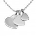 Silberdream SilberDream Kette 3 Herzen 925er Sterling Silber 45cm Halskette SDK8001J Flash Sale