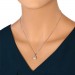 Silberdream SilberDream Halskette Süßwasser Perle weiß Zirkonia 925 Silber Damen SDK1519W Cyber Monday