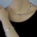 Silberdream SilberDream Collier Elegance Zirkonia weiß 925er Silber 44,5cm Halskette SDK453W Osterangebot