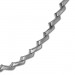 Silberdream SilberDream Collier Kette Zick-Zack 925er Silber 45cm Damen Kette SDK440J Valentinstagsangebot