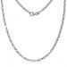 Silberdream SilberDream Erbskette oval 925er Silber Halskette 45cm Kette SDK20945 Heißer Verkauf