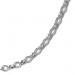 Silberdream SilberDream Erbskette oval 925er Silber Halskette 45cm Kette SDK20945 Heißer Verkauf