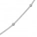 Silberdream SilberDream Collier Kette Zirkonia weiß 925er Silber Damen 45cm SDK27845J Blitzangebot