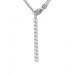 Silberdream SilberDream Collier Kette Zirkonia weiß 925er Silber Damen 45cm SDK27845J Blitzangebot
