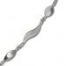 Silberdream SilberDream Collier Kette Wave 925 Silber 45cm Halskette SDK410 Neuheiten