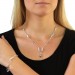 Silberdream SilberDream Collier Kette Wave 925 Silber 45cm Halskette SDK410 Neuheiten
