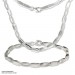 Silberdream SilberDream Collier oval matt Kette 925 Silber 45cm Halskette SDK403 Online