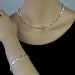 Silberdream SilberDream Collier Fantasie Zirkonia weiß 925er Silber 45,5cm Halskette SDK464W Outlet