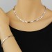 Silberdream SilberDream Collier Kette Fantasie 925 Silber 45cm Halskette Damen SDK468J Hotsell