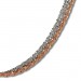 Silberdream SilberDream Collier Kette gedreht rose vergoldet und 925 Silber 45cm SDK23345T Preisnachlass