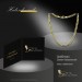 Silberdream GoldDream Damen Colliers Halskette 50cm Gelbgold 8 Karat GDKB01650Y Muttertagsangebot