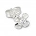 Silberdream SilberDream Ohrringe Blume weiß 925 Silber Ohrstecker SDO508W Exklusive Angebote