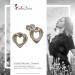 Silberdream SilberDream Ohrstecker Herz vergoldet 925 Silber Damen Ohrringe SDO452Y Kauf eins, bekomm eins gratis