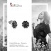 Silberdream SilberDream Ohrstecker Blume Zirkonia schwarz 925er Silber Damen SDO8519S Letzte 3 Tage