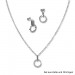 Silberdream SilberDream Glitzer Ohrstecker Circle Zirkonia weiß 925 Silber Ohrring GSO508W 50% Rabatt mit kostenlosem Versand