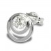 Silberdream SilberDream Ohrring Kreise Zirkonia weiß 925 Silber Ohrstecker SDO542W Black Friday Preise