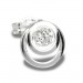 Silberdream SilberDream Ohrring Kreise Zirkonia weiß 925 Silber Ohrstecker SDO542W Black Friday Preise