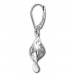 Silberdream SilberDream Ohrhänger Twisted diamantiert 925er Silber Damen Ohrring SDO4319J 50% Rabatt für begrenzte Zeit