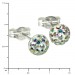 Silberdream SilberDream Ohrstecker Halbkugel kristall Glitzer Kristalle GSO221Z Outlet