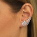 Silberdream SilberDream Ear Cuff Flügel Zirkonia Ohrringe Ohrklemme 925 Silber GSO410W Angebote