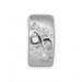 Silberdream SilberDream Creole Unendlich Zirkonia weiß 925 Sterling Silber Damen SDO383W Versandkostenfrei
