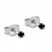 Silberdream SilberDream Ohrstecker 3er Set Zirkonia schwarz 925 Silber Ohrring SDS812S Valentinstagsangebot