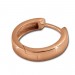 Silberdream SilberDream Creole rose vergoldet Ohrring 925 Sterling Silber Schmuck SDO0017E Riesige Ersparnisse