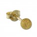 Silberdream SilberDream Ohrstecker vergoldet Kugel 3mm diamantiert 925er Ohrring SDO9513Y Tiefpreis