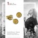 Silberdream SilberDream Ohrstecker vergoldet Kugel 3mm diamantiert 925er Ohrring SDO9513Y Tiefpreis