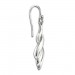 Silberdream SilberDream Ohrhänger Zopf 925 Sterling Silber Damen Ohrringe SDO6717J Super Sparpreis