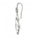 Silberdream SilberDream Ohrhänger Zopf 925 Sterling Silber Damen Ohrringe SDO6717J Super Sparpreis