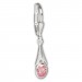 Silberdream SilberDream Ohrhänger Stein rosa Ohrring 925 Silber SDO514A Wochenangebot