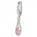 Silberdream SilberDream Ohrhänger Stein rosa Ohrring 925 Silber SDO514A Wochenangebot