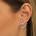 Silberdream SilberDream Ohrstecker Dangle Ear Cuff Zirkonia weiß 925 Silber Ohrringe GSO438W Kostenlose Rückgabe