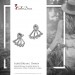 Silberdream SilberDream Ohrstecker Dangle Ear Cuff Zirkonia weiß 925 Silber Ohrringe GSO438W Kostenlose Rückgabe