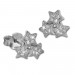 Silberdream SilberDream Ohrring Sterne weiß 925er Silber Ohrstecker GSO2900J Begrenzte Freigabe