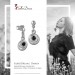 Silberdream SilberDream Ohrring Doppelring Zirkonia schwarz 925 Ohrhänger SDO580S Letzte 2 Tage