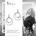 Silberdream SilberDream Ohrhänger Doppelringe 925 Sterling Silber Damen Ohrringe SDO6700J Bis zu 65% Rabatt