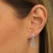 Silberdream SilberDream Ohrhänger Liebe Zirkonia 925 Sterling Silber Damen Ohrring GSO453W 50% Rabatt mit kostenlosem Versand
