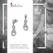 Silberdream SilberDream Ohrhänger Liebe Zirkonia 925 Sterling Silber Damen Ohrring GSO453W 50% Rabatt mit kostenlosem Versand
