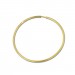 Silberdream GoldDream Creole Simply 50mm Ohrring 333 Gelbgold Echtschmuck GDO0005Y Clearance-Verkauf