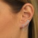 Silberdream SilberDream Ear Cuff Herz Kettchen Zirkonia Ohrring Ohrklemme 925 Silber GSO454W Kostenloser Versand international