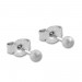 Silberdream SilberDream Ohrstecker 3er Set Kugel matt 925 Silber Ohrring SDS811M Fabrikladen