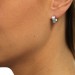 Silberdream SilberDream Creole Glanz eckig 925 Sterling Silber Ohrring SDO347S 50% Rabatt für begrenzte Zeit
