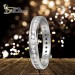 Silberdream GoldDream Gold Ring Gr.56 Zirkonia weiß 333er Weißgold GDR520J56 Günstig kaufen