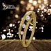 Silberdream GoldDream Gold Ring Gr.58 3er Zirkonia weiß 333er Gelbgold GDR529Y58 Jubiläumsangebot
